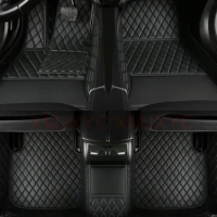 Customized Luxurious 3D Car Floor Mats for Nissan Sunny 2011-2020 NV200 NAVARA Terra Interior Accessories Artificial Leather