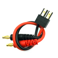 Charge Connections Wire 4.0mm Banana to EL EC3 EC5 XT30 XT60 Traxxas TRX T Plug Connector With Silicone Cable for RC Lipo Batte