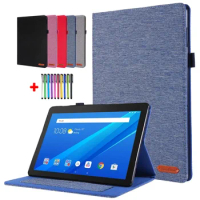 Tablet Solid Fashion Card Slots Shell For Lenovo Tab M9 Cover 9.0 inch For Lenovo Tab M9 Case 2023 TB-310FU Cloth Soft TPU Case