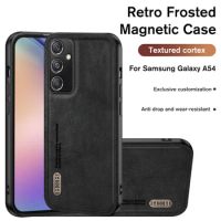 Shockproof Case For Samsung Galaxy A54 5G Retro Frosted Camera Lens Protective Matte Cover on for Samsung Galaxy A54 a54 a 54 5G