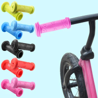 1 Pair Rubber Bicycle Handle Bar Grips Cover Anti-slip Waterproof Skateboard Scooter Handlebar For Kids Cycling