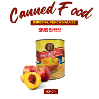 Imperial Peach Halves  / Buah Peach Persik Kaleng 825 gram