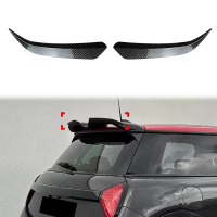 Rear Top Splitter Lip Spoilers for BMW Mini Cooper S JCW J01 F65 F66 2024 2025 Rear Trunk Spoiler Wi