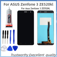 Original 5.2'' LCD For ASUS Zenfone 3 ZE520kl LCD Display Z017D Z017DA Z017DB ZE 520KL Touch Screen Digitizer Replacement