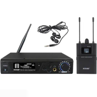 ACEMIC EM-100 In-ear Monitor Professional Monitor System for Stage Performance UHF True diversity