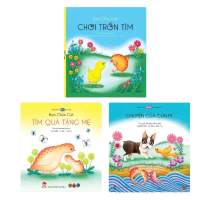 Bộ Sách Ehon Cho Bé (3 Quyển) - Bạn Chim Cút Tìm Qùa Tặng Mẹ, Bạn Chim Cút Chơi Trốn Tìm, Chuyện Của