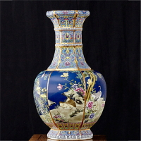 景德鎮陶瓷器大號大花瓶擺件客廳中式古典家居裝飾品仿古博古架