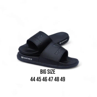 Worthwild - Shizu II Black Green | Sandal Pria Big Size 44 45 46 47 48 49 | Sendal Slop Selop | Slip