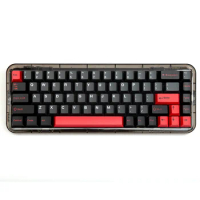 172 Keys/set GMK Evil Dolch Black Red Keycap ABS Double Shot Keycaps Cherry Profile Key Caps For MX Switch Mechanical Keyboard