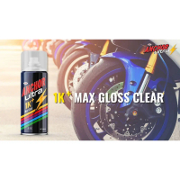 DPI ANCHOR ULTRA 1K + MAX GLOSS CLEAR COAT SPRAY CAN PAINT 400ML TIN CAT SPRAY FLASH A1K COATING HIG