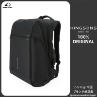 Kingsons 15.6"17.3" Laptop Backpack External USB Charge Backpacks Anti-theft Waterproof Bags for Men Women large Capacity
