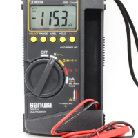 Sanwa CD800A DIGITAL Multimeter DMM 4000 Volt counter Tester Meter Tough body cover