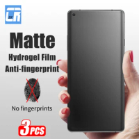 1-3PCS Matte Hydrogel Film Screen Protector For Oppo Find X6 X5 X3 Pro Reno 7 6 5 4 Lite Realme Q3S Q5 8i 8 9 Pro Plus Soft Film