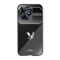เคสโทรศัพท์, สำหรับ Realme C53, เคสกระจกนิรภัยแบบแข็ง, เคส, เหมาะสำหรับสมาร์ทโฟนและโทรศัพท์มือถือ, ต