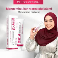 METOO MW-3 Advanced whitening ToothPaste - pemutih gigi / Bebas Karang Gigi /Pasta Gigi Probiotik / 