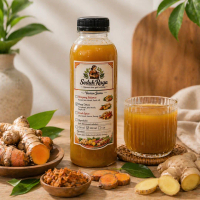 Deep Detox Minuman Herbal Kunyit Jahe Temulawak Alami Seduh Raga | Jamu Herbal Drink