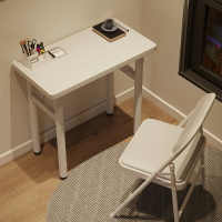 可折疊桌出租屋小型書桌臥室簡易女生電腦桌家用學習床邊小桌子