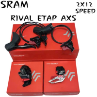 Sram rival etap axs 2x12v road bike wireless hydraulic disc brake groupse+wireless derailleur roda groupset 105 groupset Peer