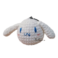 tetomo craft cinnamon roll crochet bagcharm gantungan tote