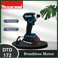 Maocsse DTD172 Electric Wrench taladro inalambrico profesional Suitable for Makita 18V battery drills impact driver power tools