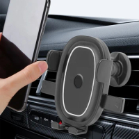Mobile Phone Holder Air Outlet Gravity Car Stand For iPhone Samsung Xiaomi Universal Phones Air Vent Navigation Bracket