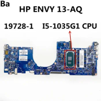 For HP ENVY 13-AQ Laptop Motherboard 19728-1 CPU I5-1035G1 100% Tested Fully OK