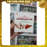 [Mua ngay tiết kiệm] Livergalon 140 silymarin 140g hỗ trợ giải độc mát gan hộp 100 viên