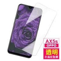 OPPO AX5s 透明高清非滿版9H鋼化膜手機保護貼(OPPO AX5s保護貼 AX5s鋼化膜)