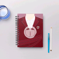 [Bookpaper Jilid Ring] Notebook Custom Kevin Lius Bong Clash of Champions Jilid Hardcover Ukuran A5