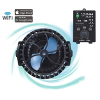 Jebao OW SOW Wifi Series Smart Quiet Powerful Wave Maker Flow Pump with Controller for Marine Reef Aquarium