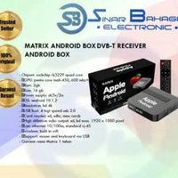 MATRIX APPLE ANDROID BOX DVB-T RECEIVER ANDROID BOX (NEW)