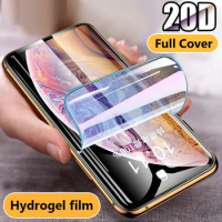 Hydrogel Film For LG G8S Black Screen Protector Hydrogel Film For LG G8 G8S ThinQ Protective Film Glass