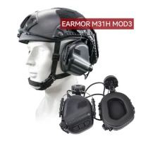 OPSMEN EARMOR Tactical Headset M31H MOD3 Noise Canceling Earmuffs Military Anti-Noisy Shooting Earphone