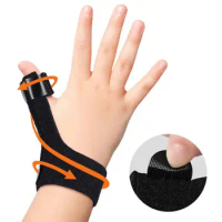 Thumb Finger Fixed Belt Wrist Sprain Strap Hand Joint Compression Exercise Children Hand Guard Finger Support Joint Protection