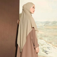 Lozy Hijab - Syifa Khimar Bandana Lozy x Syifa Kamila (Khiban Syari Bahan Voal dan Ceruty Baby doll)