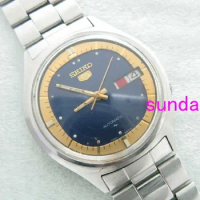 1980s Double Calendar Automatic vintage Watch 7009 (Roman+English) seiko 5
