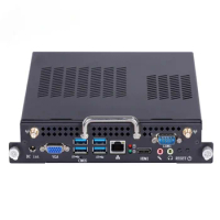 2 Hot Sale OPS-C Standard OPS Mini PC 4K@60Hz H310 Chipset I7 9700 Six core 3.0G 19V 6.3A For Office School Whiteboard