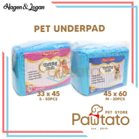 Alas Pipis Anjing 33X45 / 45X60 Puppy Dog Underpad Toilet Hagen Logan Terlaris