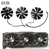 New For ZOTAC GeForce GTX970 980ti AMP! Extreme Core Edition Graphics Card Replacement Fan GA91S2U