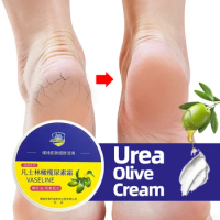 Anti Crack Foot Olive Oil Urea Cream Drying Cracked Feet Repair Hand Heel Dead Skin Removal Moisturizing Care Foot Mask 120g