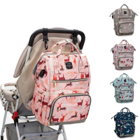 Lequeen Stylish Upgrade Diaper Bag Backpack Multifunction Travel BackPack Maternity Baby Changing Bags Large Capacity Mommy Bag