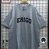 Kaos Oblong Pria Erigo Over Size XXL-XXXL Lengan Pendek Bahan Cattoon Combet Original Premium High Q
