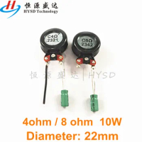 2pcs High Quality Diameter 22mm Silk Film Dome Tweeter 4ohm 8 ohms 10W Speaker Inline Magnetic Factory Intelligent Audio
