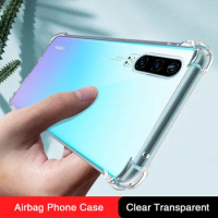 Coque Airbag Phone Case for Huawei P30 Pro Lite P30Pro P30Lite New Edition Soft Clear Silicone Camera Protection Thin Back Cover