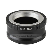 10PCS Camera Lens Adapter m42-nex for Sony nex3 nex-5 nex7 nex-5t A5000 A5100 A6000 A6300 A6500 A7R A7M2 Camera