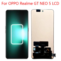 6.74" Amoled For Oppo Realme GT Neo 5 LCD Display Screen+Touch Panel Digitizer For Realme GT Neo5 LCD RMX3706 Display