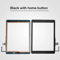 10Pcs/lot For iPad 9.7 (2018 Version) 6 6th Gen A1893 A1954 Touch Screen Digitizer Glass With Home Button