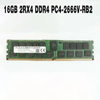 1PCS For MT MTA36ASF2G72PZ-2G6B Server Memory Fast Ship High Quality RAM 16GB 16G 2RX4 DDR4 2666 PC4-2666V-RB2