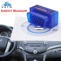 Super Mini ELM327 Bluetooth V2.1 OBD2 Car Diagnostic Tool ELM 327 Bluetooth For Android/Symbian For OBDII Protocol