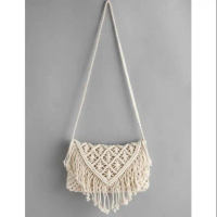 PREMIUM MACRAME Macrame bag. HIASAN DINDING TALI KATUN